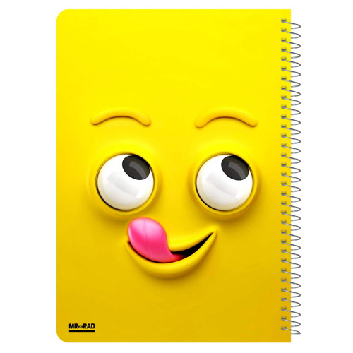دفتر مشق مستر راد مدل ایموجی طرح Emoji