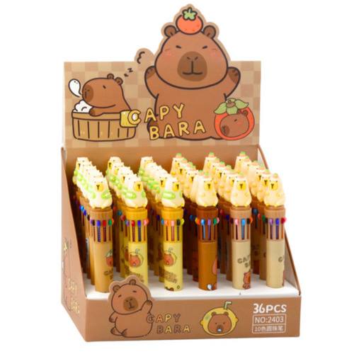 خودكار ١٠ رنگ فانتزی طرح كاپی بارا